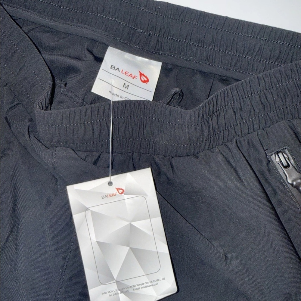 Baleaf Black Women's Track Jogger Pants - Picture 10 of 13